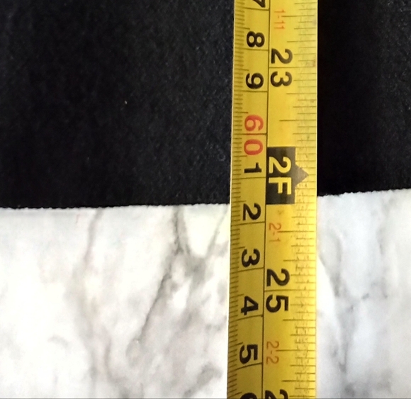 NWT Luna Black Faux Wool Skirt With Beaded Embellishments Size 2X - Picture 8 of 10